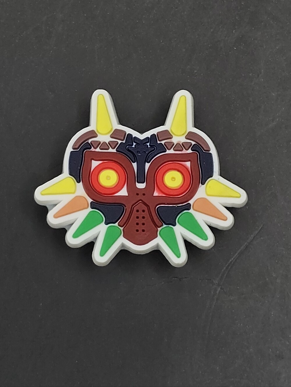 (5/$15) Majoras Mask from Legend Of Zelda Croc Charm